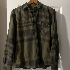 Howler Bros Men's Green Plaid Jacket